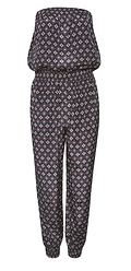Bishop + Young Printed Strapless Jumpsuit