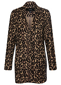 Brushed Leopard Jacket