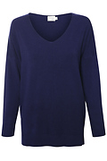 V-Neck Knit Top