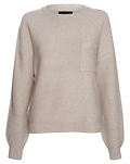 Round Neck Pullover with Pocket