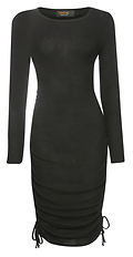 Renee C Long Sleeve Fitted Dress