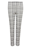 Plaid Pull On Pants