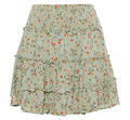 Smocked Mini Skirt
