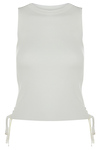 Ruched Side Knit Tank