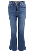 Ceros Jeans High Rise Cropped Flare