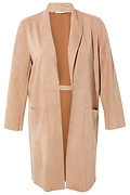 Open Front Long Coat