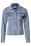 Frayed Hem Denim Jacket