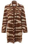 Liverpool Animal Print Coatigan Sweater