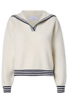 Stripe Contrast Pullover