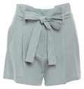 Moon River Self Tie Belted Shorts