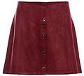 Jack by BB Dakota Snap Front Faux Suede Skirt