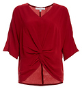 Front Knot Dolman Sleeve Top
