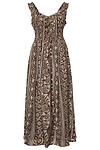 Paisley Print Midi Dress