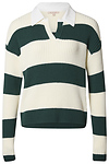 Striped Collared Long Sleeve