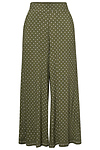 Printed Cropped Wide Leg Pant
